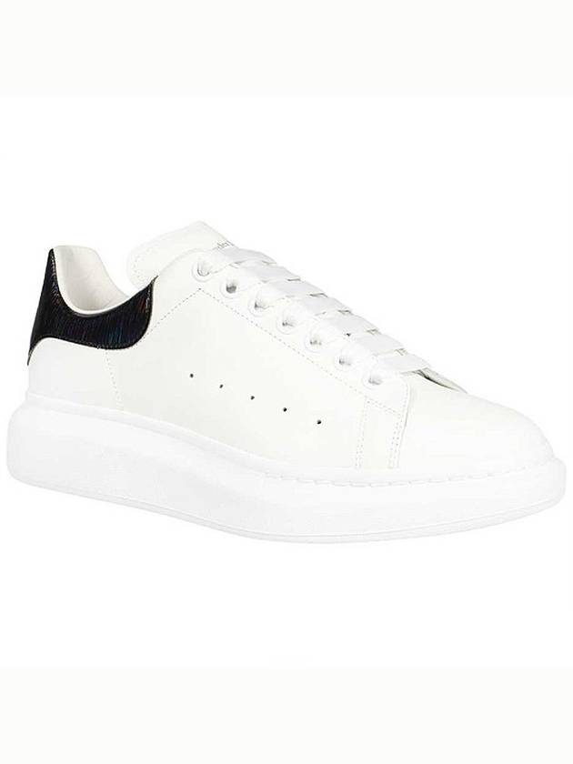 Oversole Black Tab Low Top Sneakers White - ALEXANDER MCQUEEN - BALAAN 3