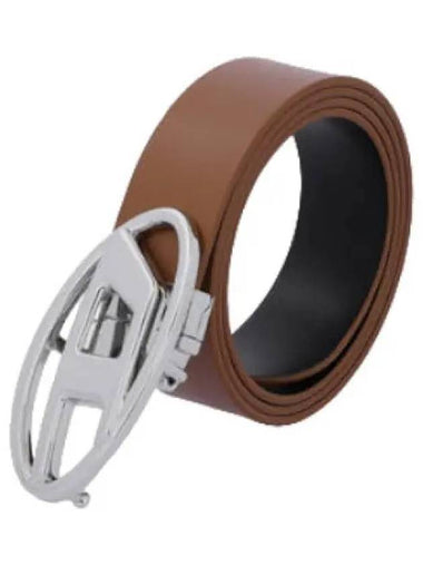 Rev Belt Cognac Black - DIESEL - BALAAN 1