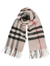 Classic Check Cashmere Scarf Ivory - BURBERRY - BALAAN 2