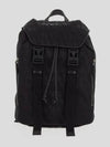 Toile Iconographe String Backpack Black - VALENTINO - BALAAN 2