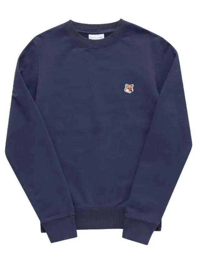 Fox Head Patch Regular Sweatshirt Midnight Blue - MAISON KITSUNE - BALAAN 3