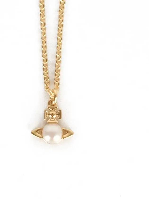 Balbina Pearl Pendant Necklace Gold - VIVIENNE WESTWOOD - BALAAN 2