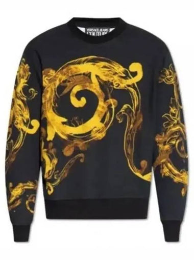 24 WATERCOLOR COUTURE SWEATSHIRT 76GAI3RW FS141 G89 - VERSACE - BALAAN 1