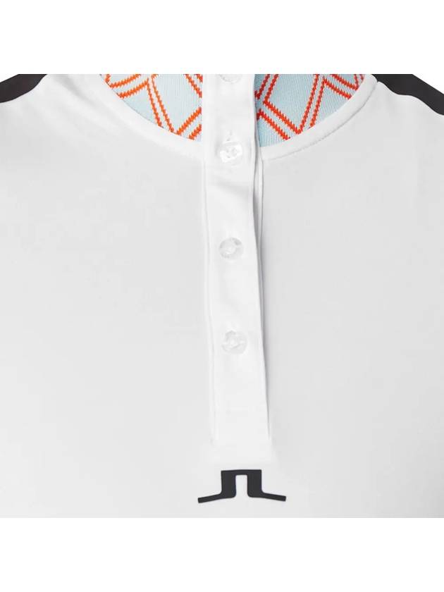 Women's Pip Polo Shirt White - J.LINDEBERG - BALAAN 5