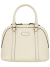 Microssima Small Dome Tote Bag Ivory - GUCCI - BALAAN 1