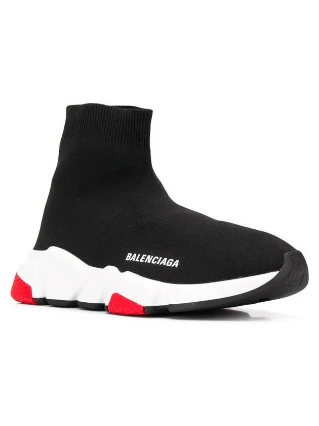 Mazinger Speedrunner Socks High Top Sneakers Red Black - BALENCIAGA - BALAAN 4