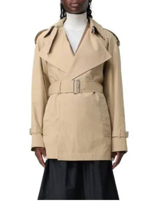 Trench Coat 8095508 A3743 FLAX NUDE NEUTRALS - BURBERRY - BALAAN 2