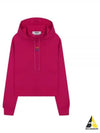 Rainbow Micro Logo Hoodie Pink - MSGM - BALAAN 2