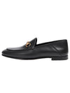 Leather Horsebit Loafers Black - GUCCI - BALAAN 2