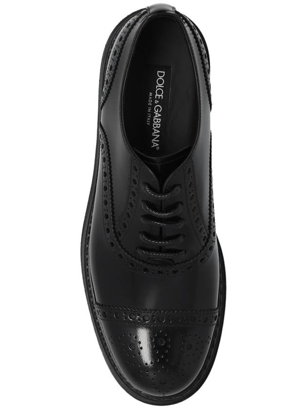 Dolce & Gabbana Lace-up Platform Shoes, Women's, Black - DOLCE&GABBANA - BALAAN 6