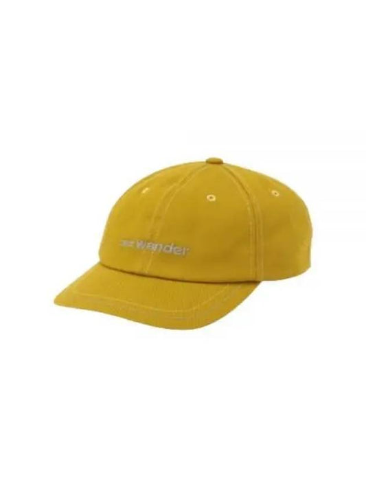 24 Cotton Twill Cap Yellow 5744986235 060 - AND WANDER - BALAAN 1