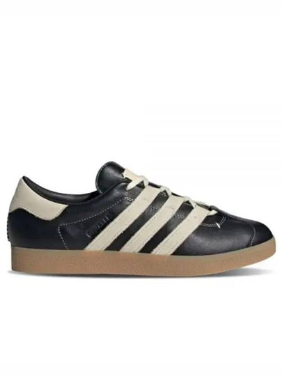 Gazelle Leather Low Top Sneakers Black - ADIDAS - BALAAN 2