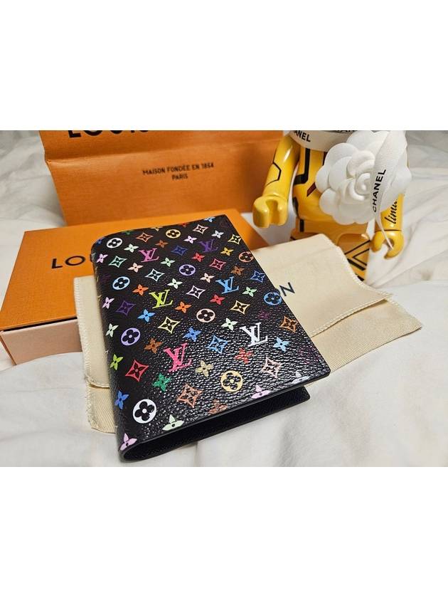 Logo Passport Wallet Black - LOUIS VUITTON - BALAAN 2