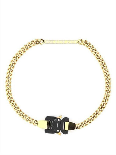 tone buckle chain necklace gold - 1017 ALYX 9SM - BALAAN 1