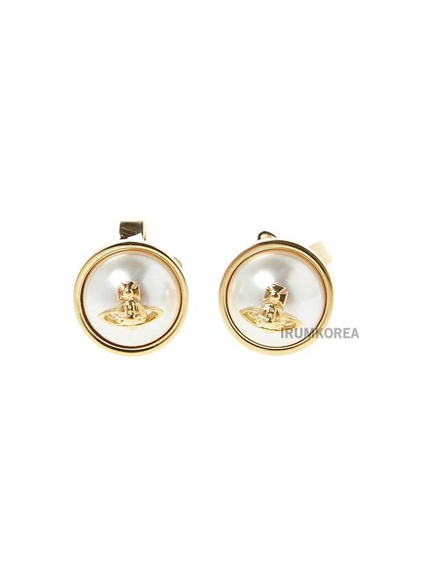 Olga Pearl Small Earrings Gold - VIVIENNE WESTWOOD - BALAAN 10