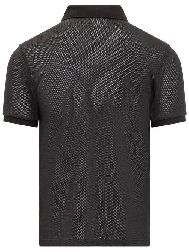 AC mesh PK shirt black - COURREGES - BALAAN 3