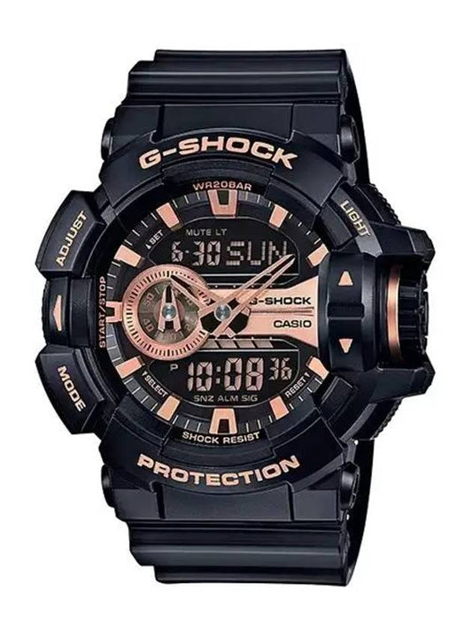 Electronic Wristwatch Big Face Anacombi GA 400GB 1A4 - G-SHOCK - BALAAN 2