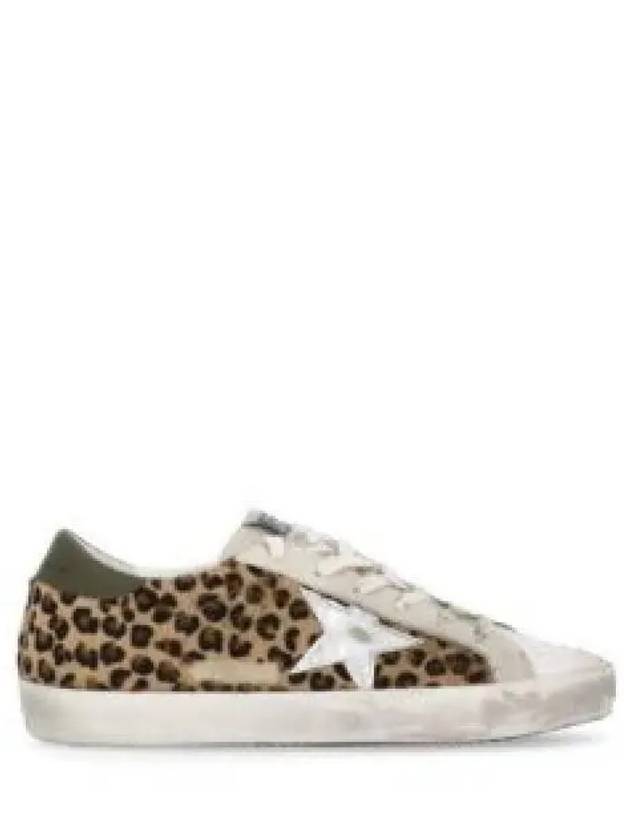 Superstar Classic Leopard Low Top Sneakers Brown - GOLDEN GOOSE - BALAAN 2