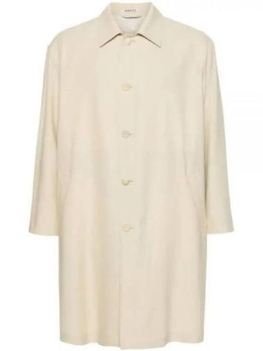 Coat A24SC01WG Ivory - AURALEE - BALAAN 1