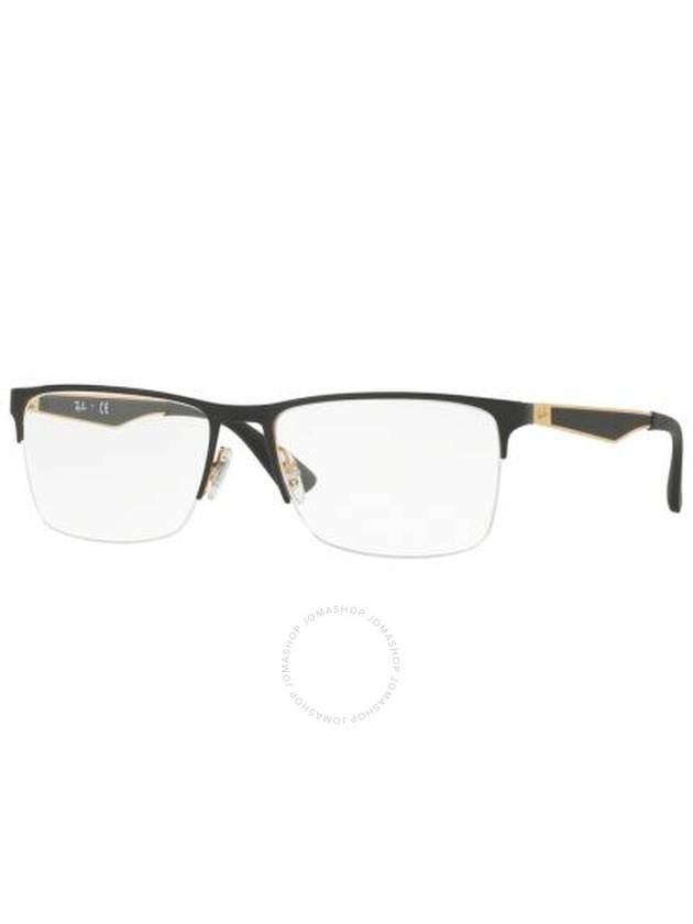 Ray Ban Demo Rectangular Men's Eyeglasses RX6335 2890 54 - RAY-BAN - BALAAN 1