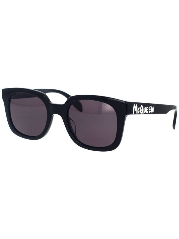 Eyewear Square Acetate Sunglasses Black - ALEXANDER MCQUEEN - BALAAN 3