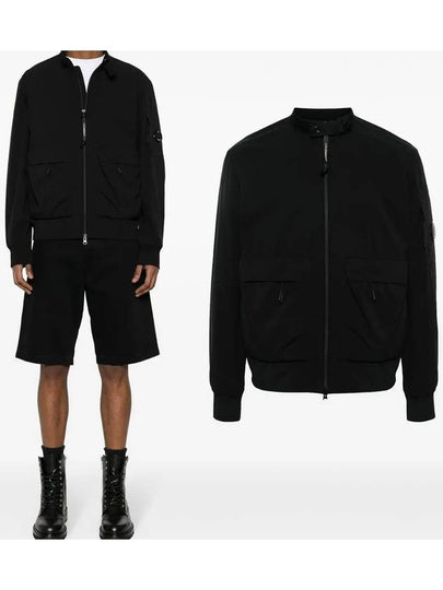 Pro-Tech Bomber Jacket Black - CP COMPANY - BALAAN 2