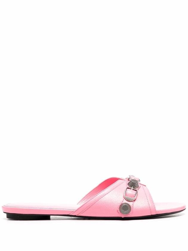 Women's Cargol Lambskin Slippers Pink - BALENCIAGA - BALAAN 2