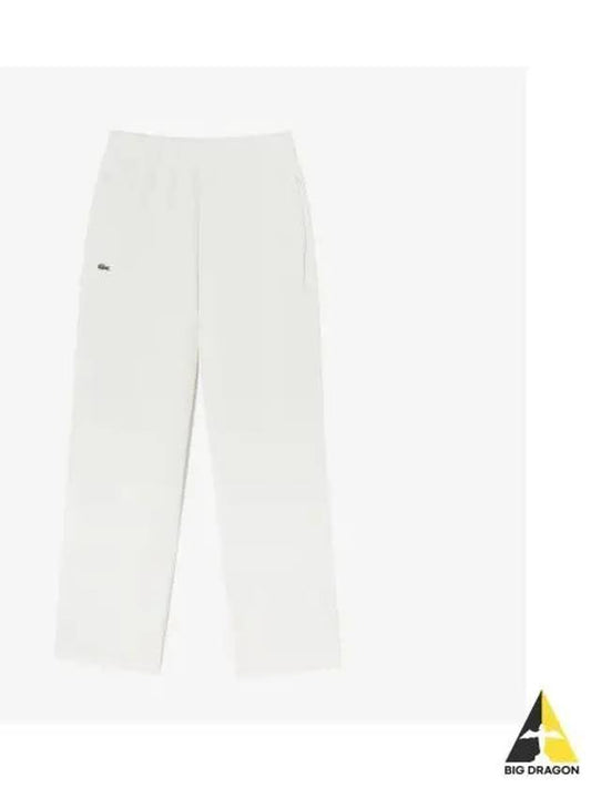 Women s Ribbed Track Pants OFFWHITE Off White - LACOSTE - BALAAN 1