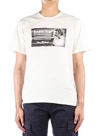 Legend Printing Short Sleeve T-Shirt White - BARBOUR - BALAAN 2