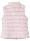 Kids Liane Logo Patch Padded Vest Pink - MONCLER - BALAAN 4