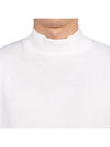 Turtleneck Cotton Short Sleeve T-Shirt White - NANAMICA - BALAAN 7