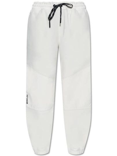 Polartec track pants ivory - MONCLER - BALAAN 2