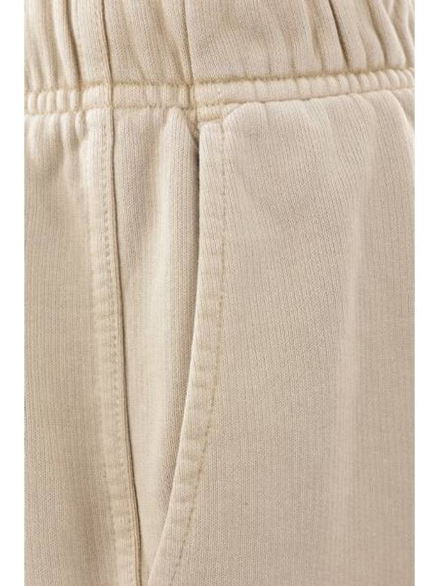 LOGO COTTON TRACK PANTS BEIGE - PRADA - BALAAN 4