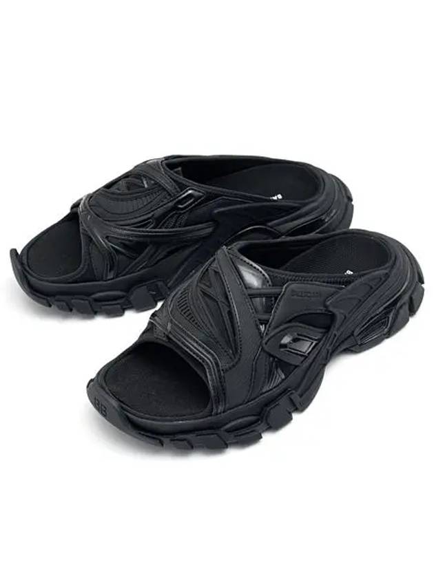 Track Slide Sandals Black - BALENCIAGA - BALAAN 3