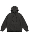 Pigment coated hoodie charcoal - ARCANE FUNK - BALAAN 1