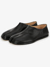 Tabi Babouche Leather Slippers Black - MAISON MARGIELA - BALAAN 3