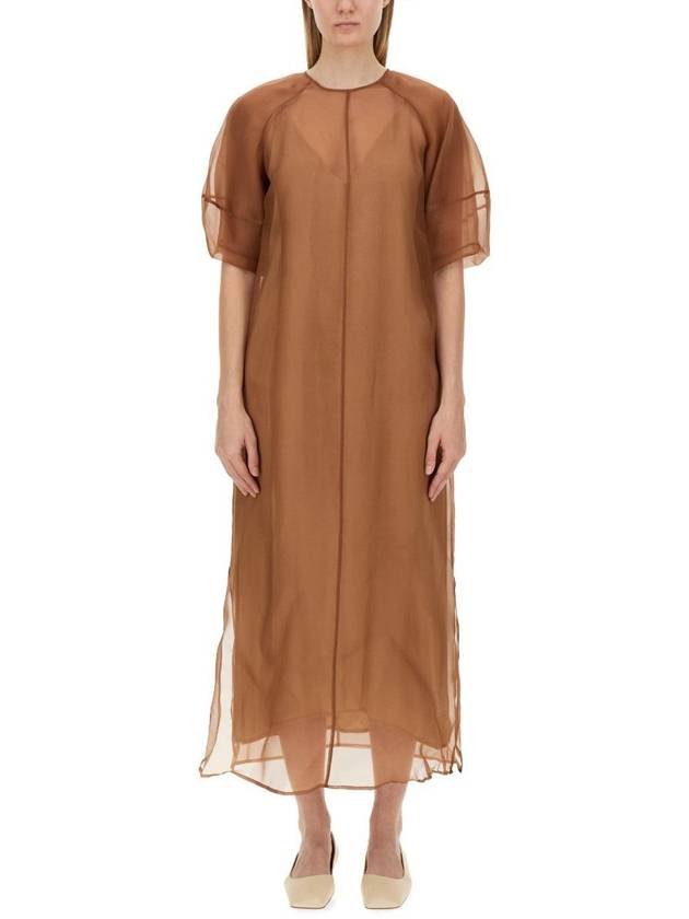 Alysi Transparent Longuette Dress - ALYSI - BALAAN 1