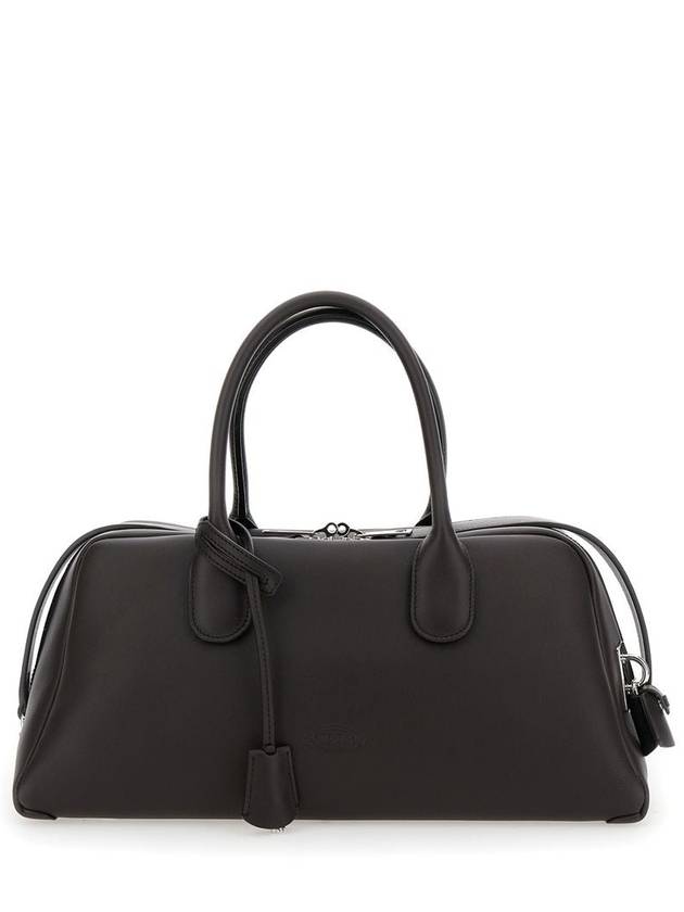 Tod'S Black Leather Top Handle Bag - TOD'S - BALAAN 1