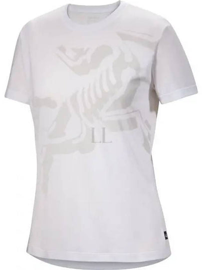 Women's Bird Cotton Short Sleeve T-Shirt White - ARC'TERYX - BALAAN 2