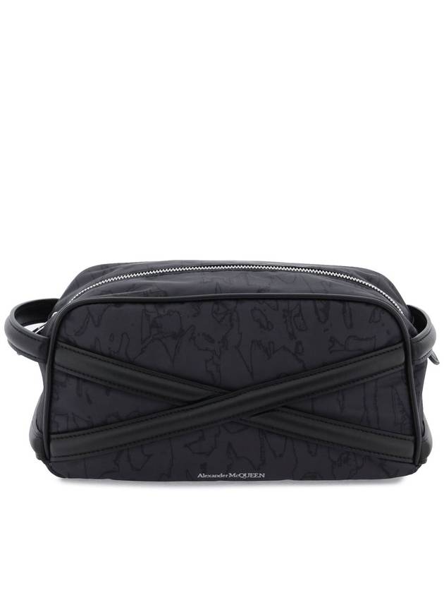 The Harness Vanity Pouch Bag Black - ALEXANDER MCQUEEN - BALAAN 2