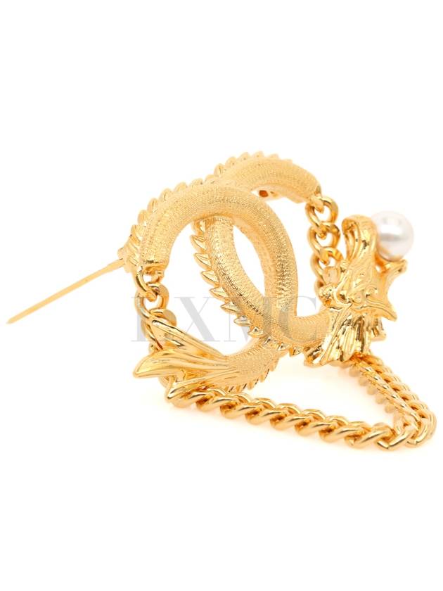 Dragon Brooch LUNAR NEW YEAR CC Logo - CHANEL - BALAAN 4