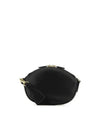 Leather Mini Shoulder Bag Black - PRADA - BALAAN 5