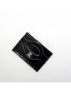 31 Gold Logo Lambskin Card Wallet Black - CHANEL - BALAAN 5