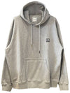 WYM Patch Back Logo Hoodie Gray Men's T-Shirt W223TS31720G - WOOYOUNGMI - BALAAN 2