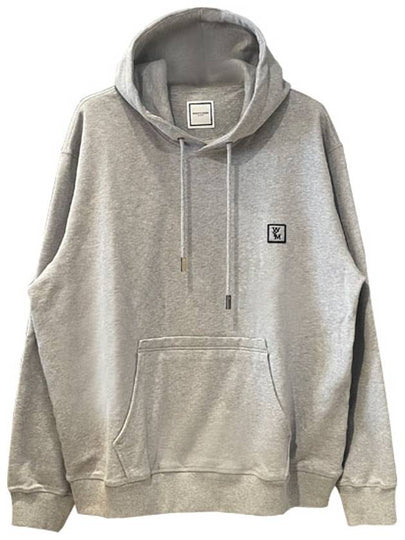 WYM Patch Back Logo Hoodie Grey - WOOYOUNGMI - BALAAN 2