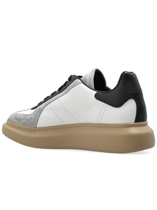 Alexander McQueen Leather Sneakers, Men's, Cream - ALEXANDER MCQUEEN - BALAAN 5