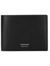 Classic Half Wallet Black - SALVATORE FERRAGAMO - BALAAN 6