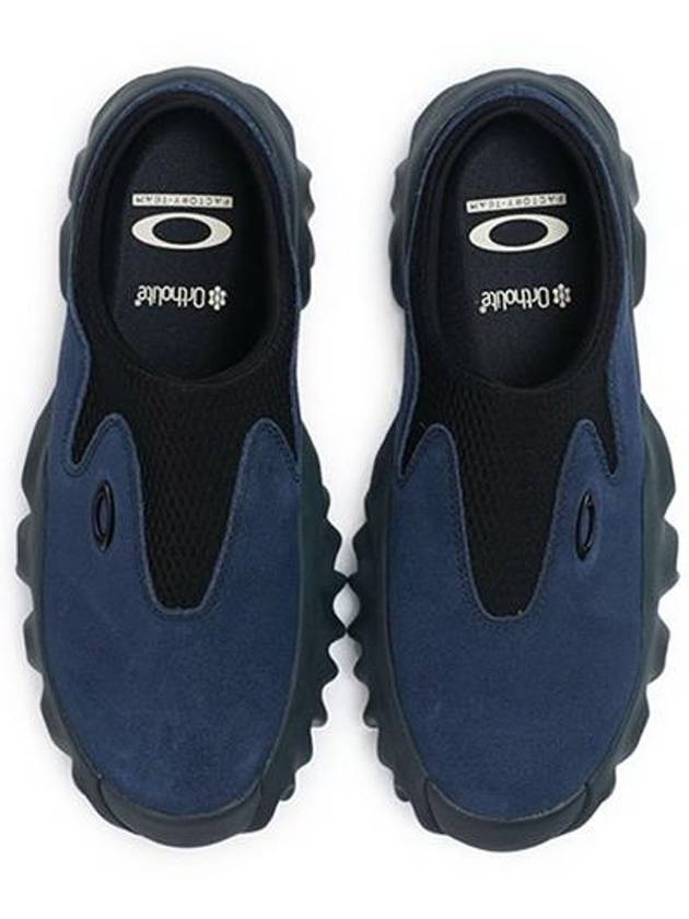 Factory Team Suede Chop Saw Mule Sandals Navy BDS24S07003862NY01 - OAKLEY - BALAAN 4