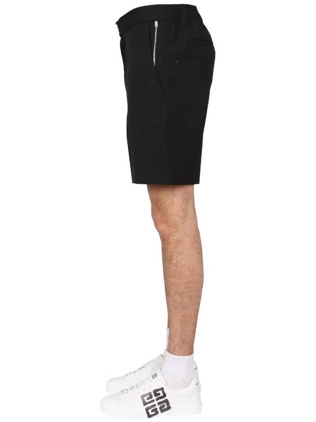 side logo shorts black - GIVENCHY - BALAAN 4