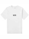 Goth Print Cotton Short Sleeve T-Shirt White - GIVENCHY - BALAAN 2